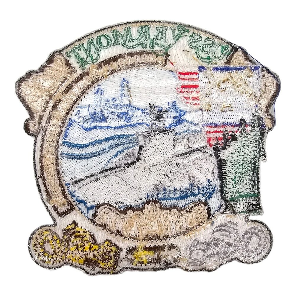 USS Vermont SSN-792B Embroidered Patch 4"x4.5" Iron-On Navy Submarine Military B - Picture 2 of 5